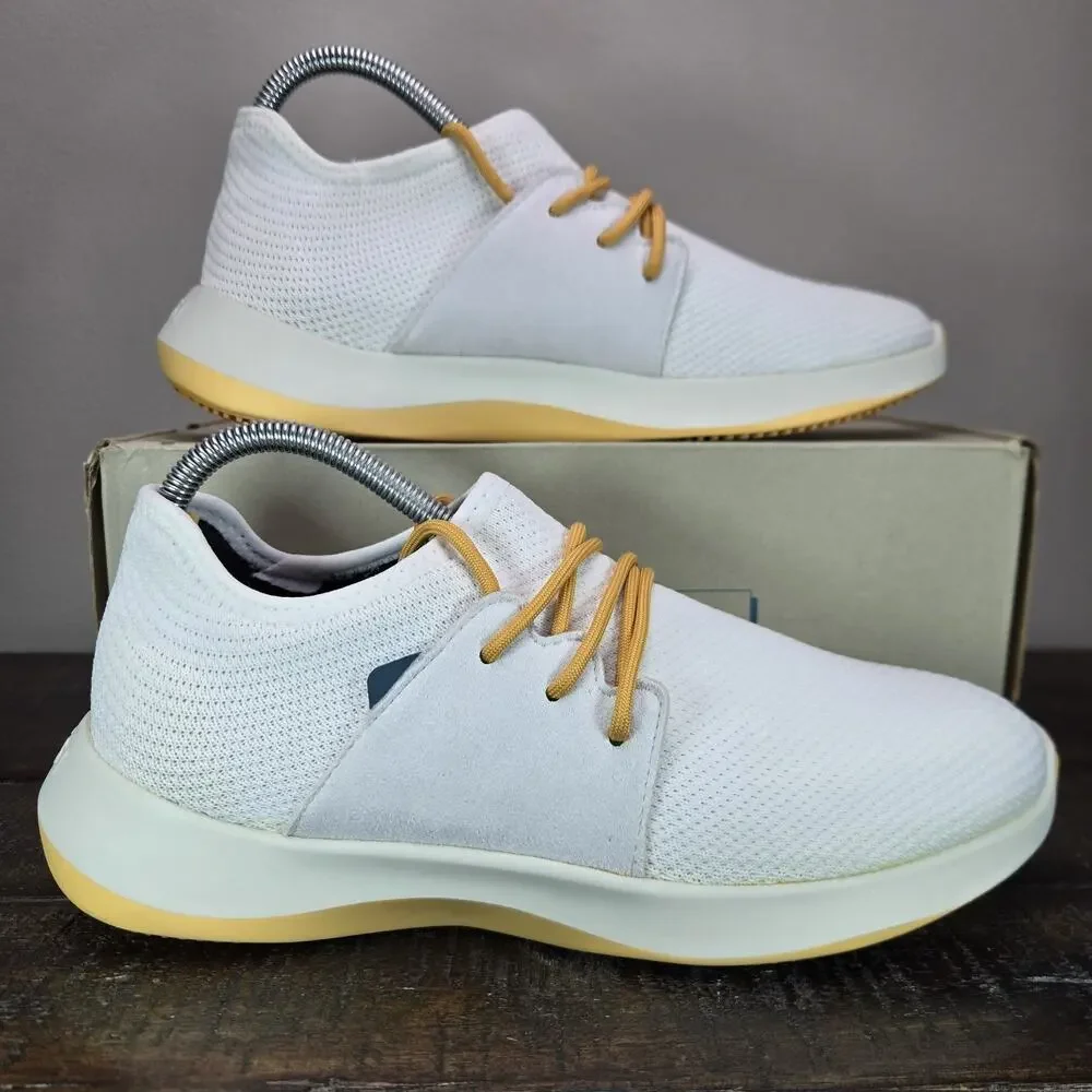 NEW Vessi Everyday Classic Womens Size 8 Waterproof Shoes Sneaker Oasis White